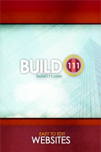 Build111 mobile app welcome screen